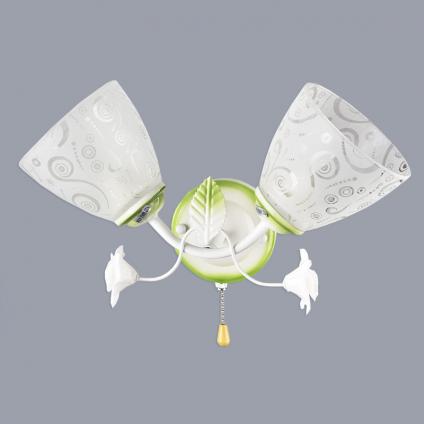 Бра 4431/2W WT белый 2х60W E27